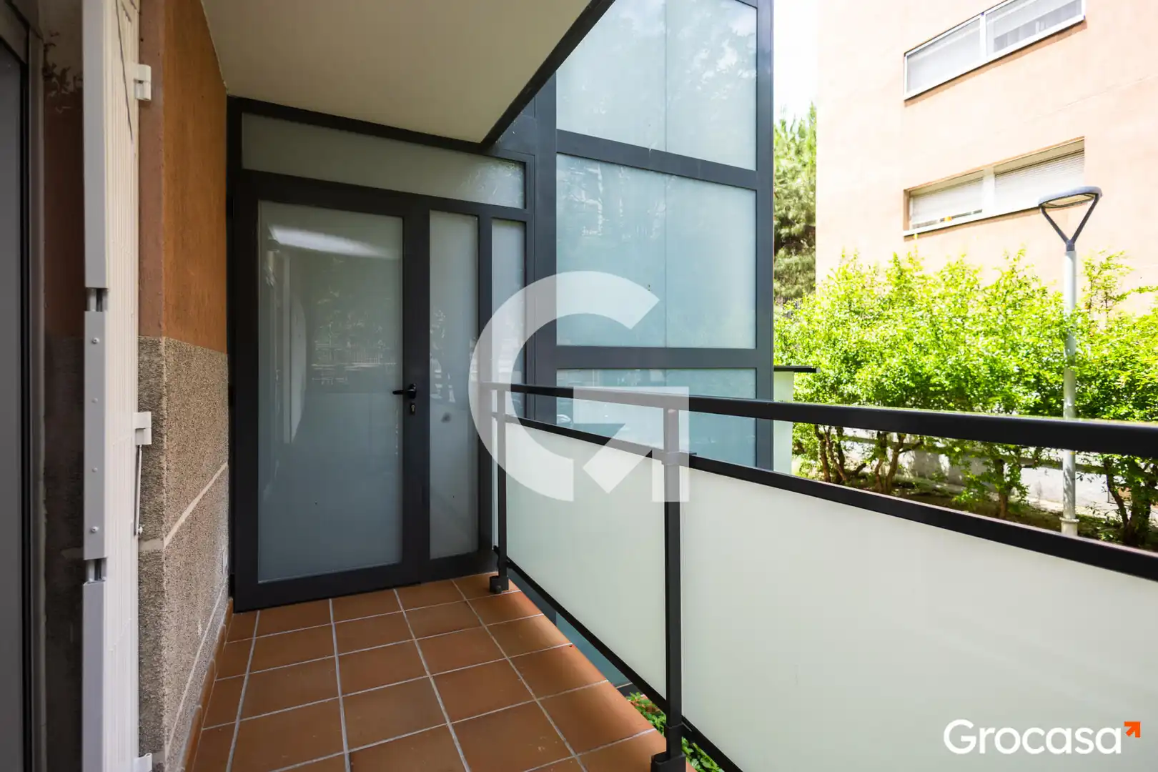 Balcony of Flat for sale in Barcelona  with Air Conditioner, Heating and Furnished