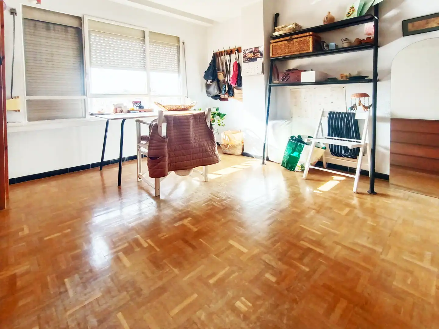 Schlafzimmer von Wohnung zum Verkauf in  Palma de Mallorca mit Klimaanlage, Parkett und Abstellraum