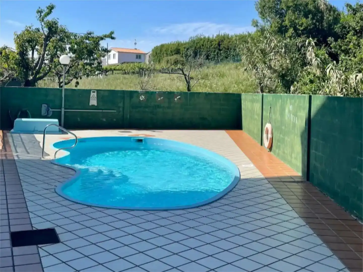 Piscina de Apartament de lloguer en Sanxenxo pueblo
