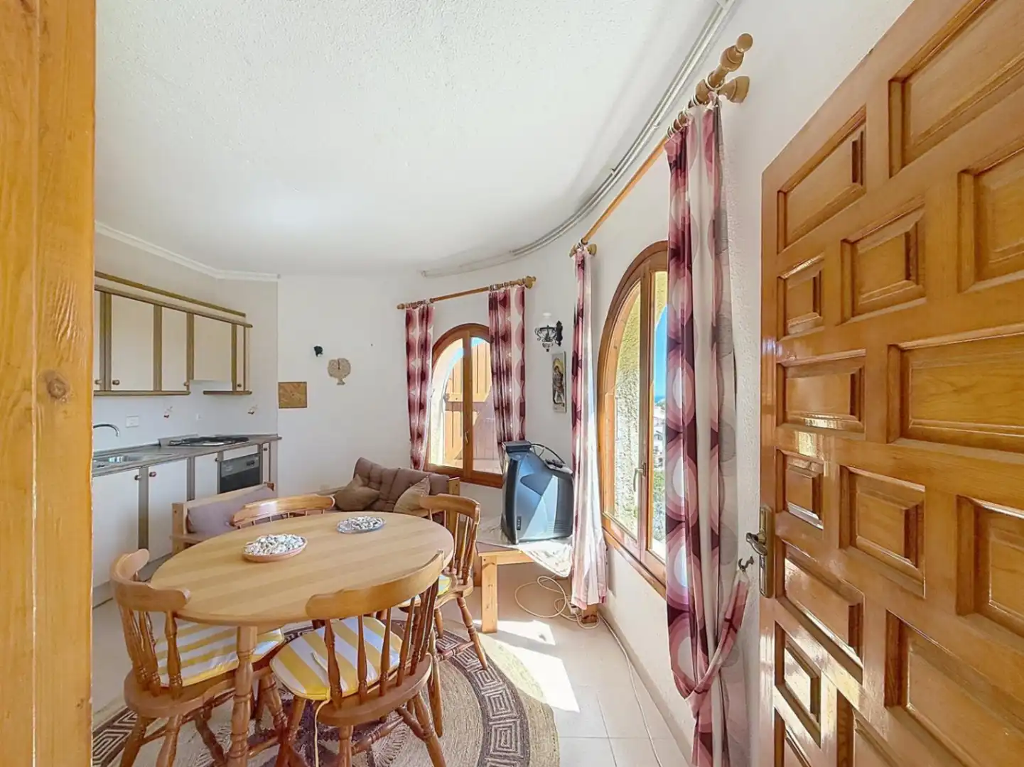 Sala de estar de Casa o chalet en venta en Benitachell / El Poble Nou de Benitatxell con Aire acondicionado, Calefacción y Jardín privado