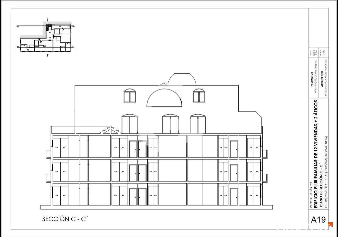 Exterior view of Flat for sale in Sagunto / Sagunt  with Heating and Oven