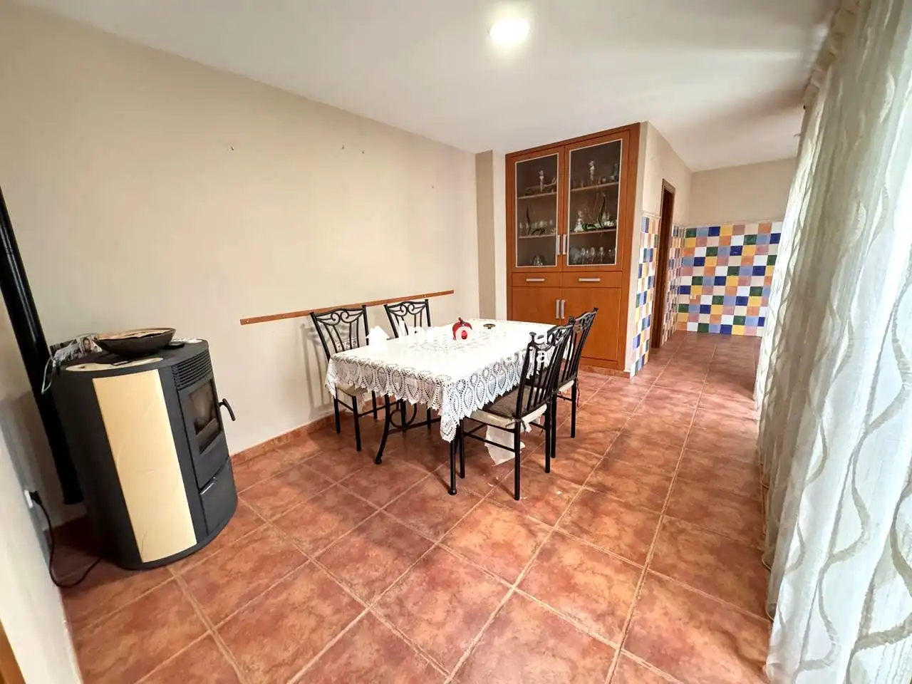 Comedor de Casa o chalet en venta en Novelé  / Novetlè con Aire acondicionado, Terraza y Piscina