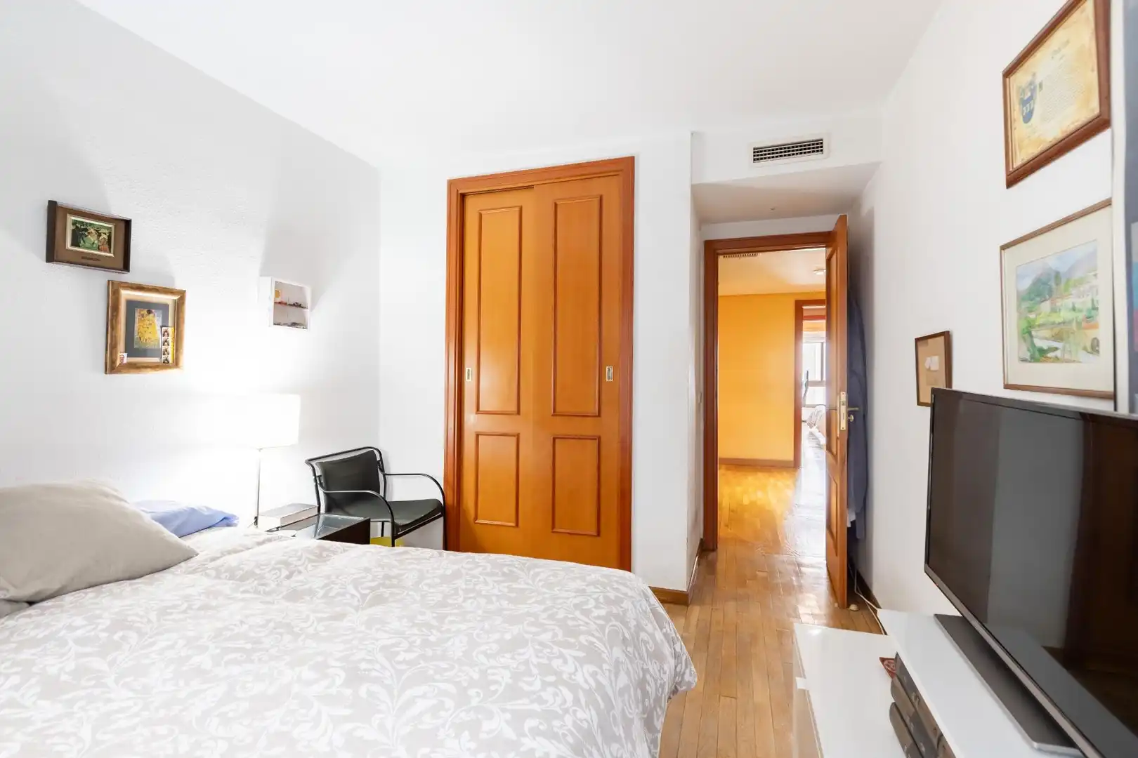 Bedroom of Flat for sale in  Palma de Mallorca  with Air Conditioner, Heating and Private garden