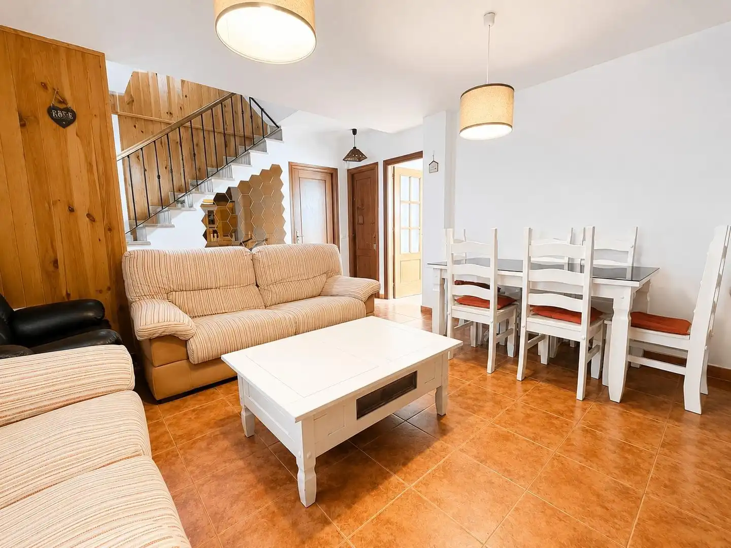Sala de estar de Casa adosada en venta en La Línea de la Concepción