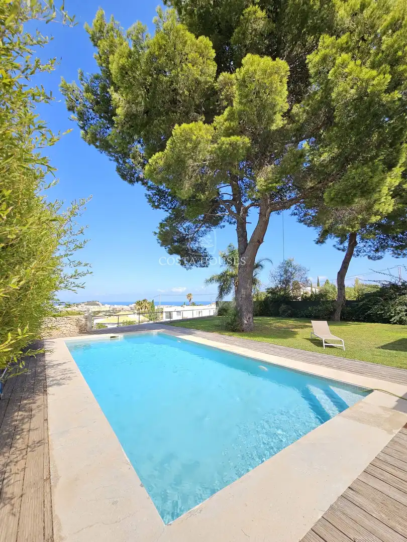 Exterior view of Houses for sale in Dénia  with Air Conditioner, Private garden and Terrace