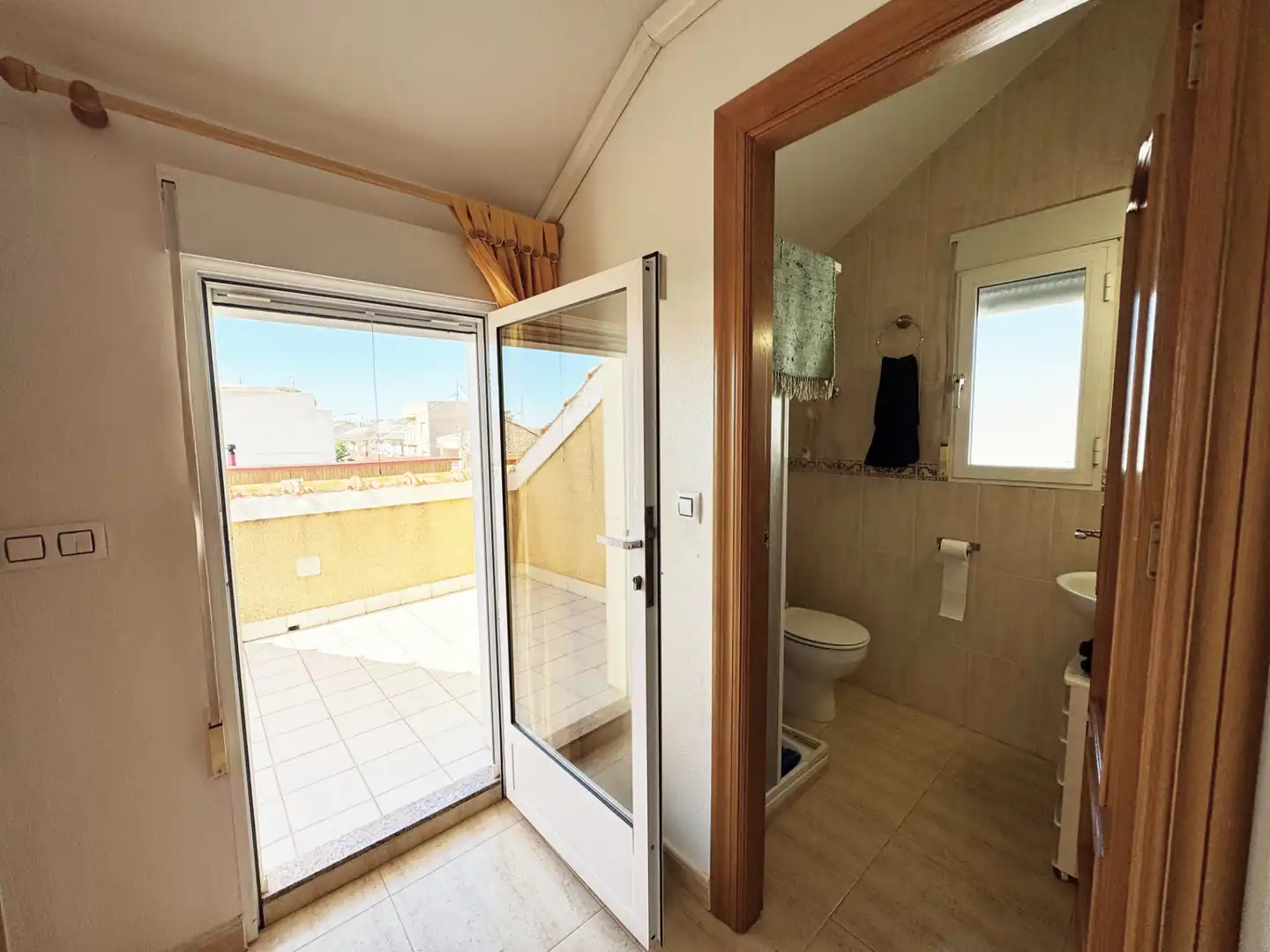 Bany de Casa adosada en venda en Pilar de la Horadada amb Aire condicionat, Terrassa i Moblat