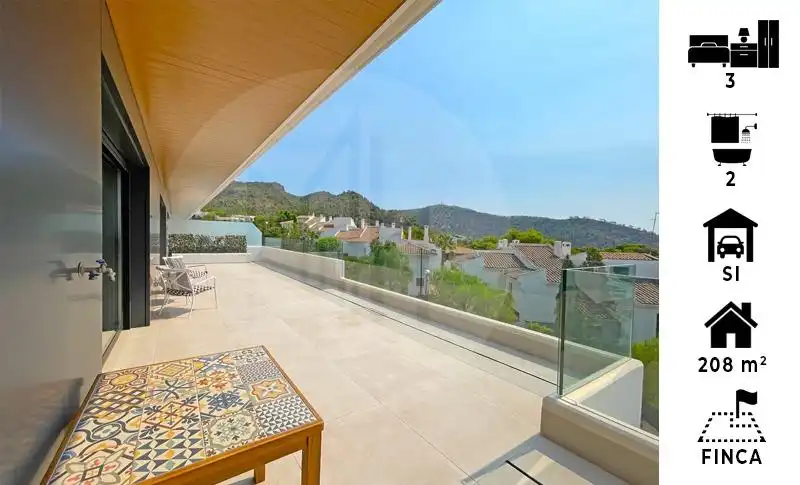 Terrace of Flat for sale in Sagunto / Sagunt  with Air Conditioner, Heating and Terrace
