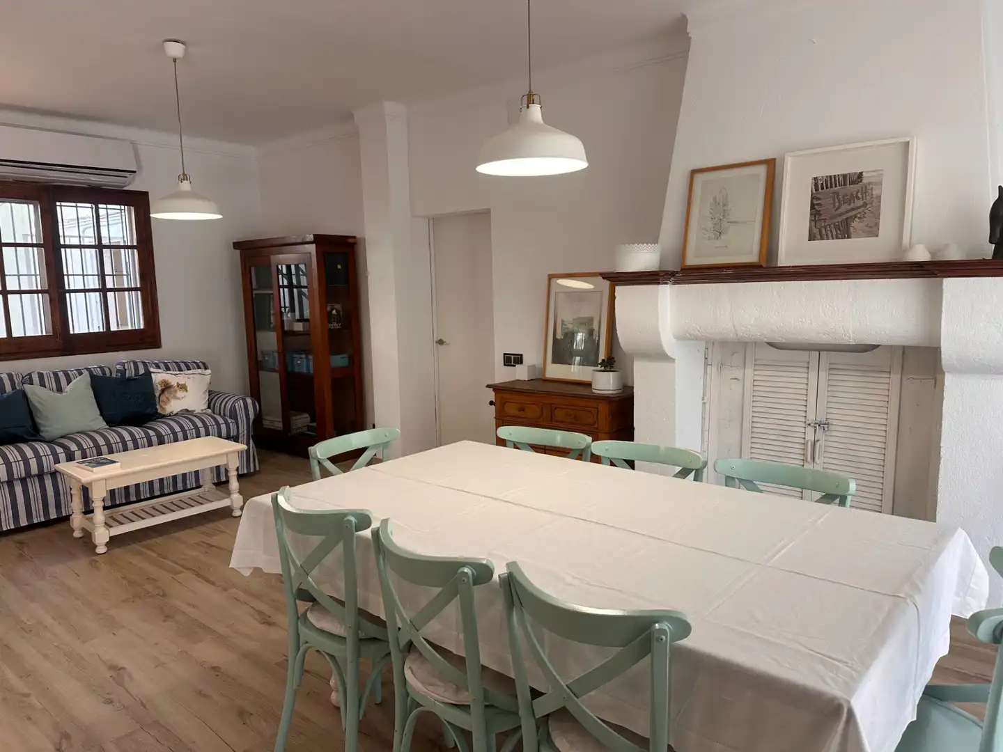 Esszimmer von Haus oder Chalet zum Verkauf in Mont-roig del Camp mit Klimaanlage, Heizung und Privatgarten
