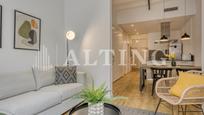 Living room of Flat for sale in  Barcelona Capital  with Air Conditioner, Heating and Terrace