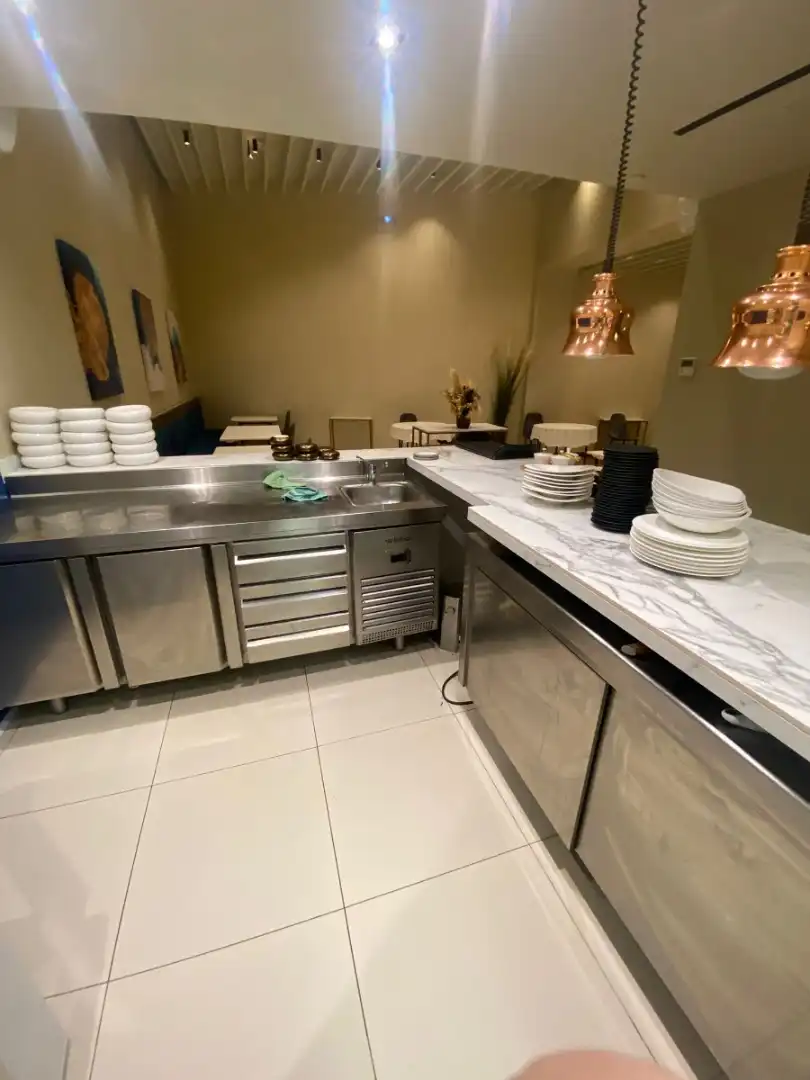 Cocina de Local en traspaso en Barcelona con Aire acondicionado, Calefacción y Amueblado