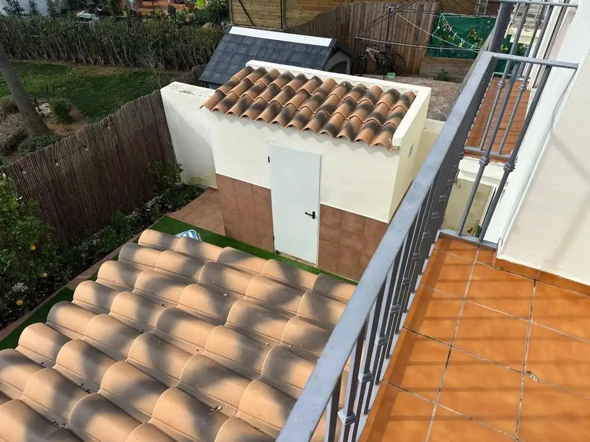 Terrassa de Casa adosada en venda en Ayamonte amb Aire condicionat, Calefacció i Jardí privat