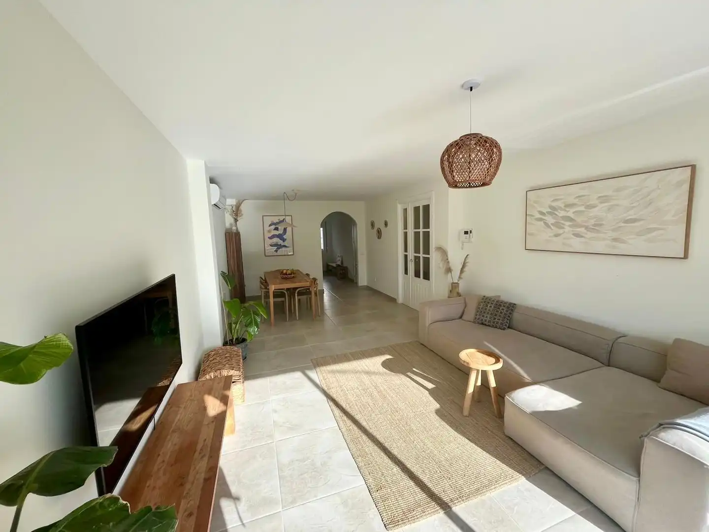 Living room of Flat for rent in Tossa de Mar  with Air Conditioner