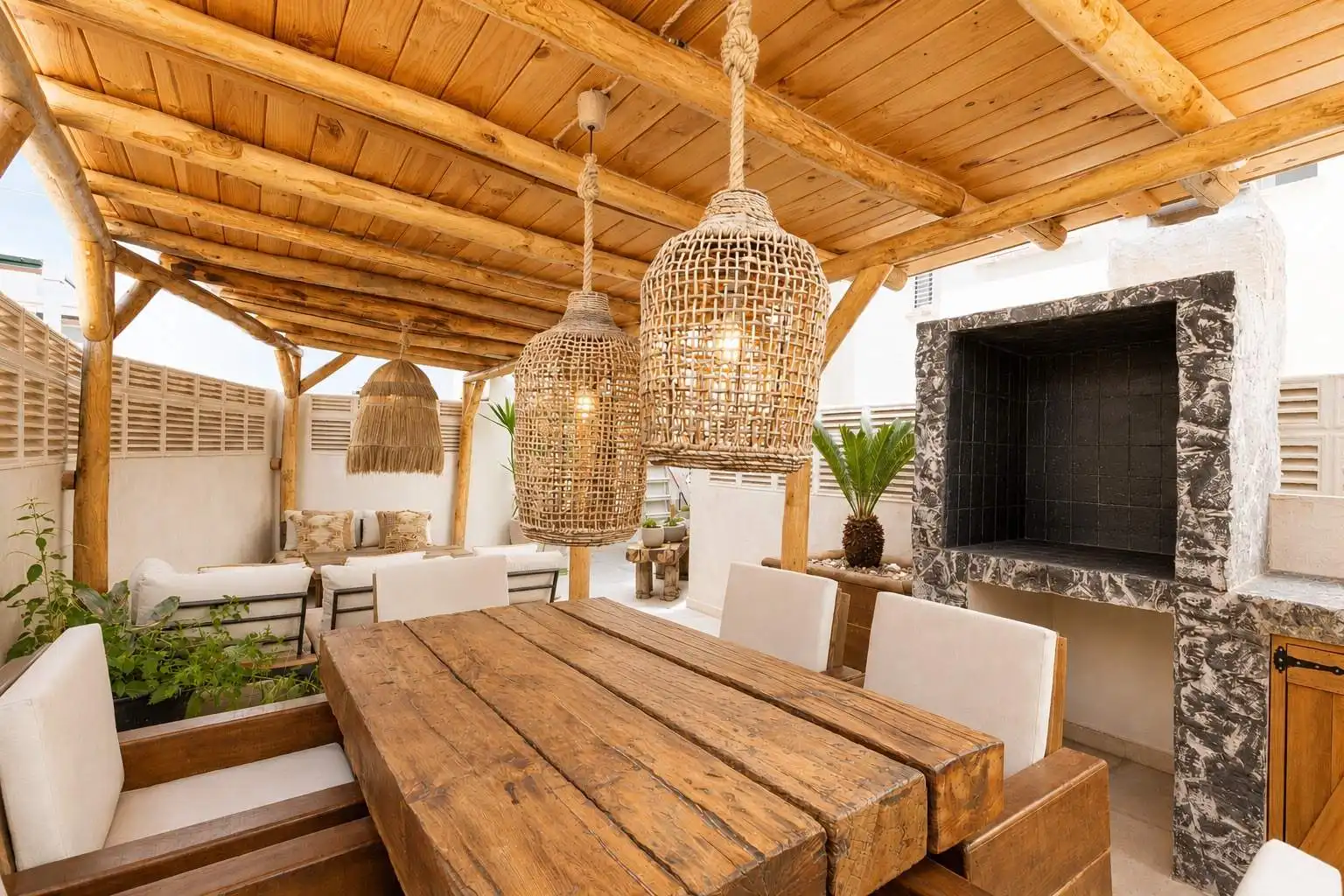 Terrasse von Wohnung zum Verkauf in Barx mit Terrasse und Abstellraum