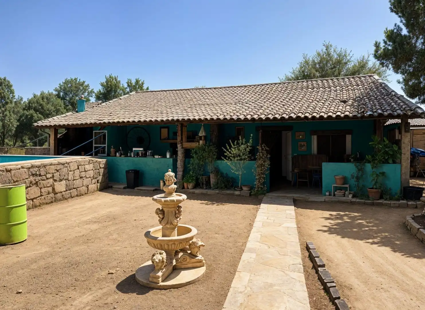 Vista exterior de Casa o chalet en venta en Fuensanta con Terraza, Piscina y Amueblado