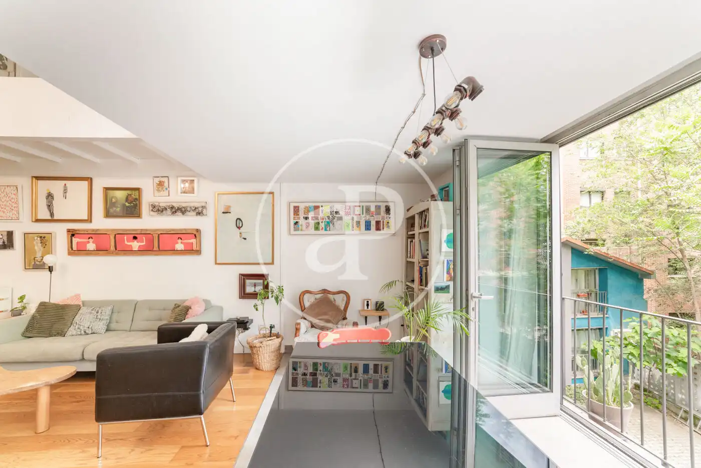 Sala de estar de Piso en venta en Madrid con Calefacción, Terraza y Trastero