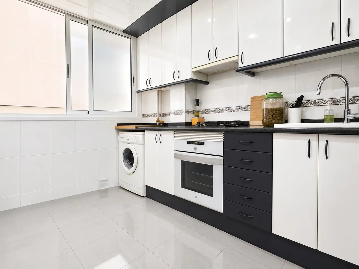 Cocina de Piso en venta en Barcelona con Aire acondicionado, Calefacción y Parquet