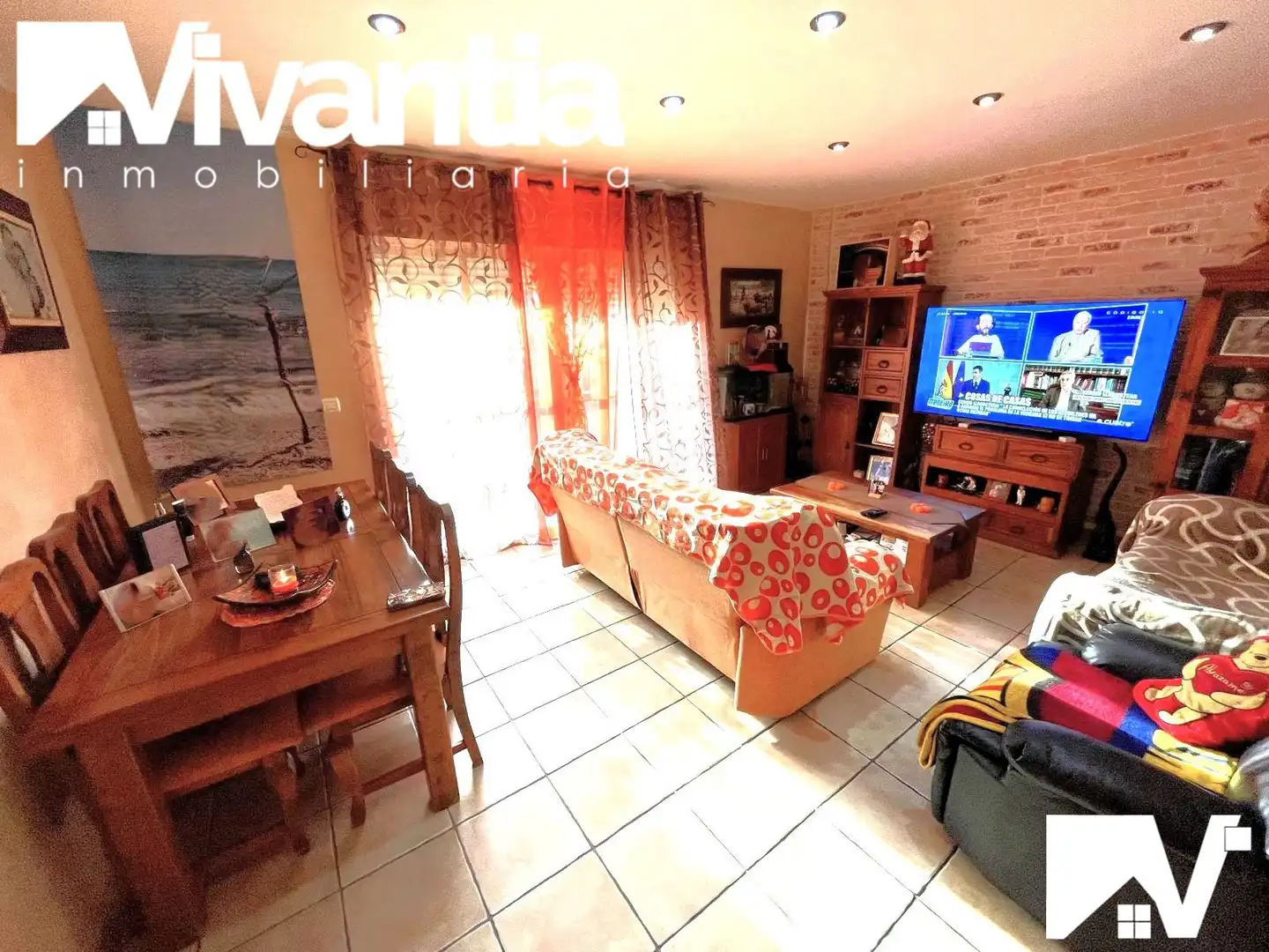 Wohnzimmer von Wohnung zum Verkauf in Lorca mit Klimaanlage, Heizung und Abstellraum