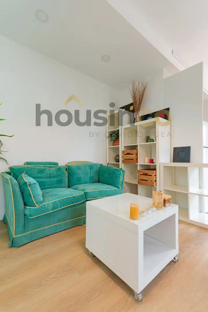 Living room of Flat for rent in Chamberí