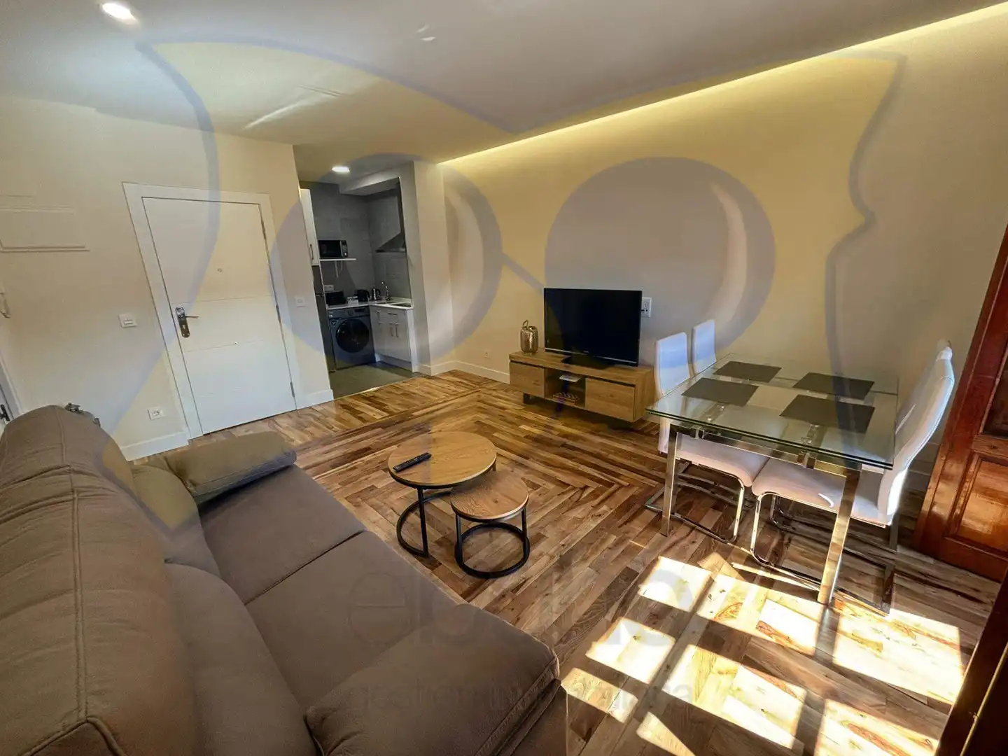 Living room of Flat for rent in Salamanca  with Furnished
