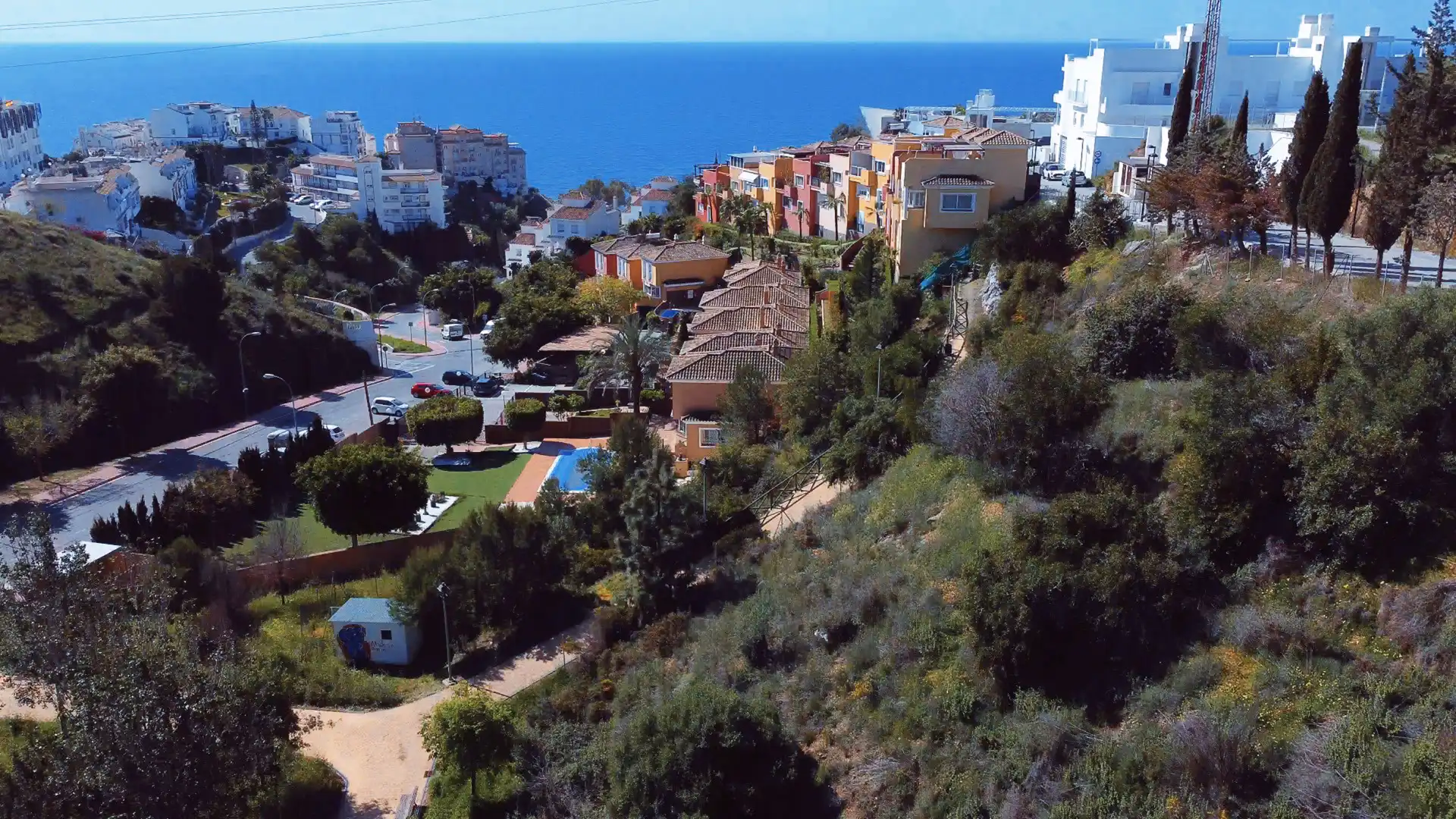 Vista exterior de Residencial en venda en Benalmádena