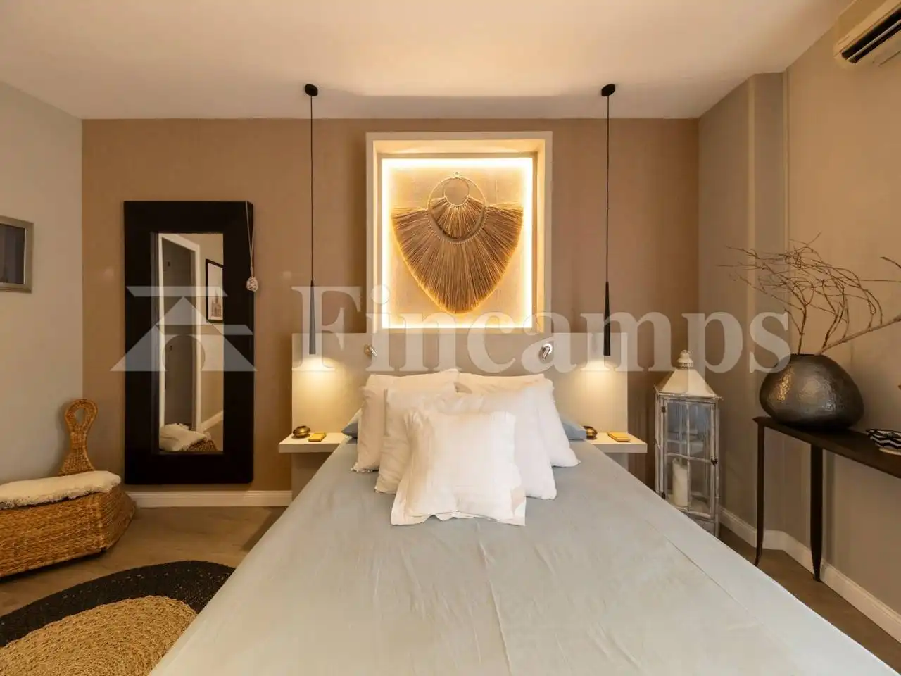 Bedroom of Attic for sale in Sabadell  with Air Conditioner, Heating and Parquet flooring