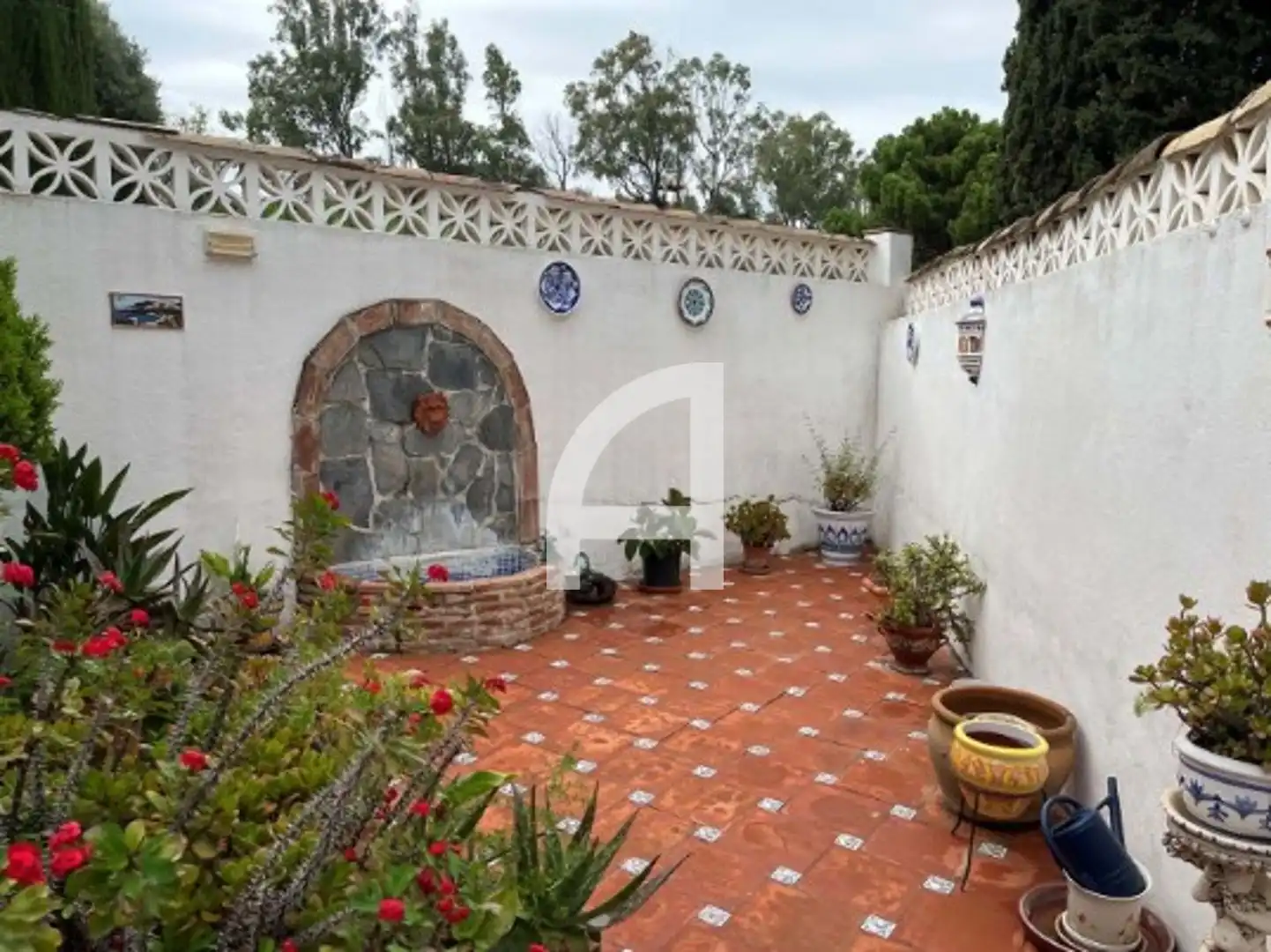 Terrassa de Casa o xalet de lloguer en Mijas amb Aire condicionat, Calefacció i Piscina