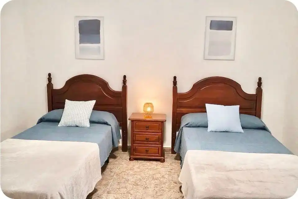 Bedroom of Houses for rent in San Javier  with Air Conditioner, Furnished and Washing machine