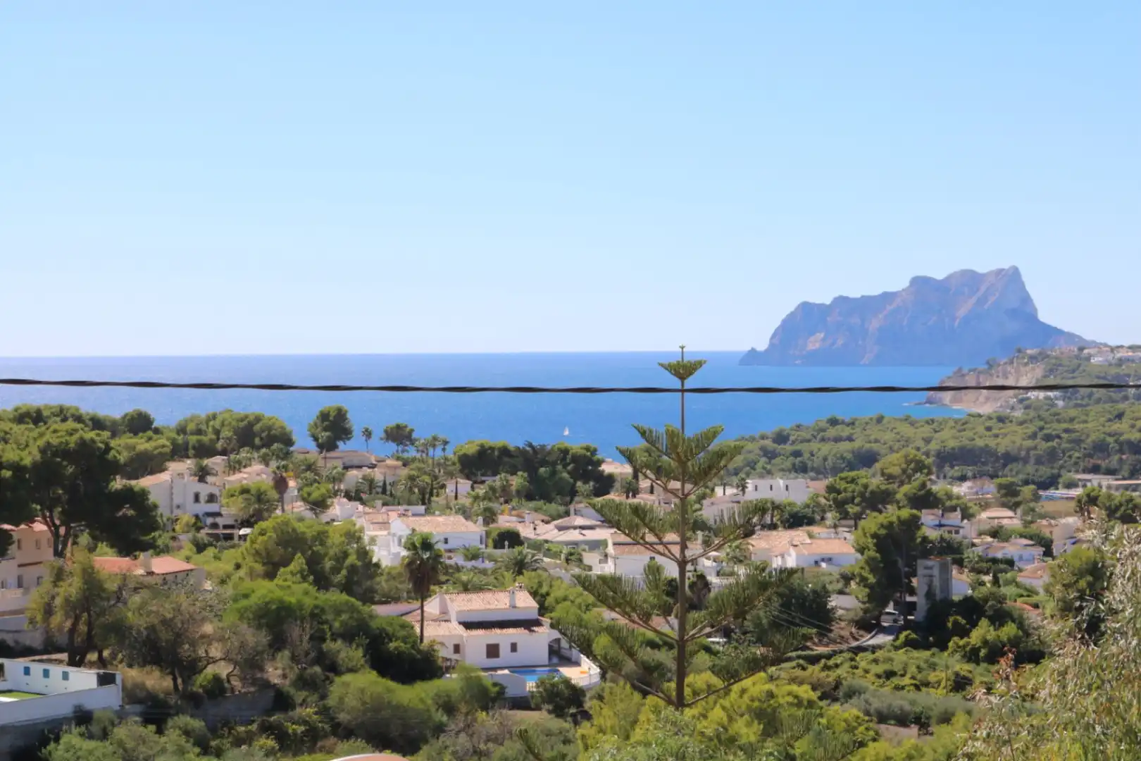 Vista exterior de Apartamento en venta en Moraira con Aire acondicionado, Calefacción y Terraza