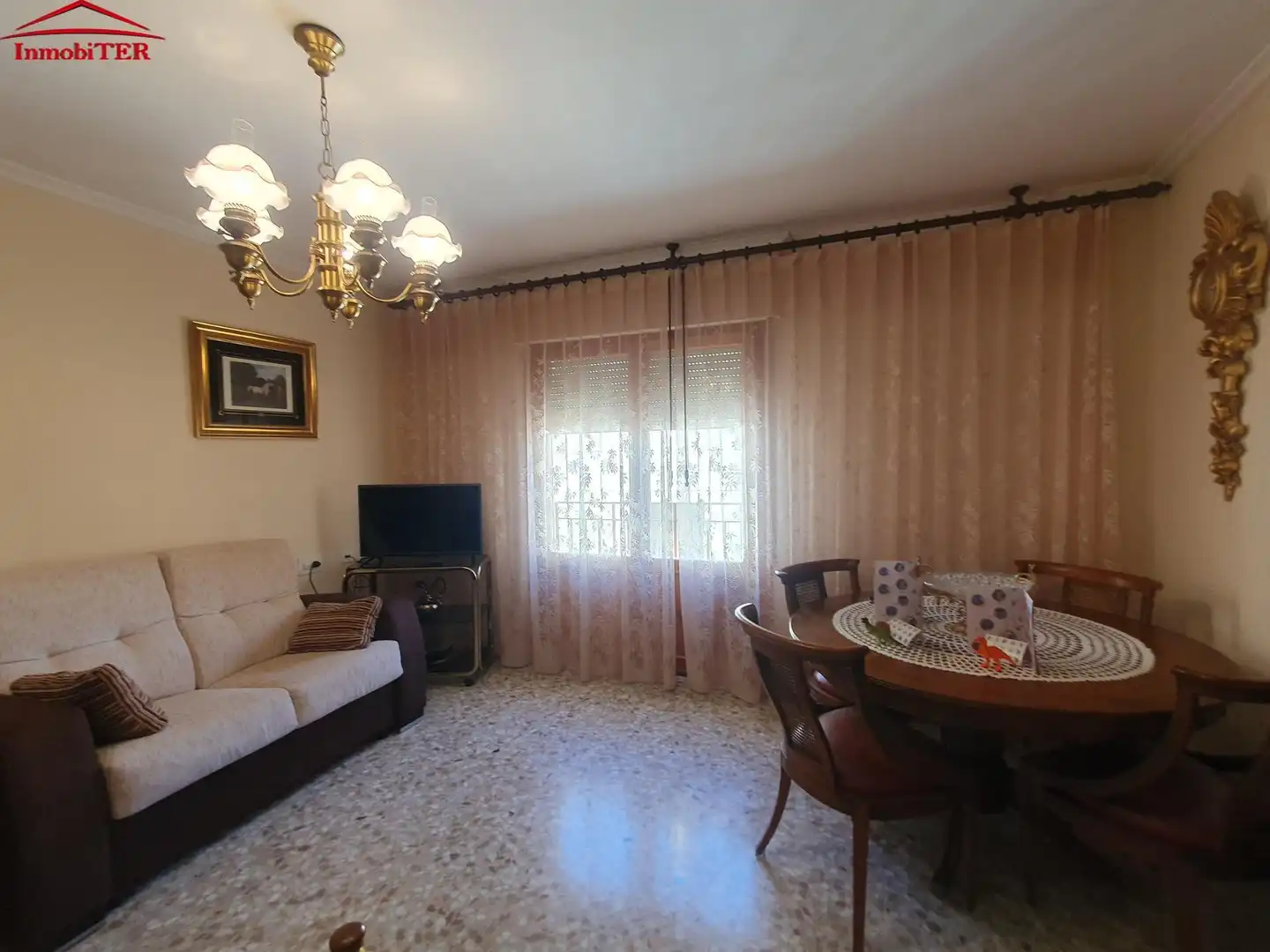 Living room of Flat for rent in Teruel  with Heating and Balcony