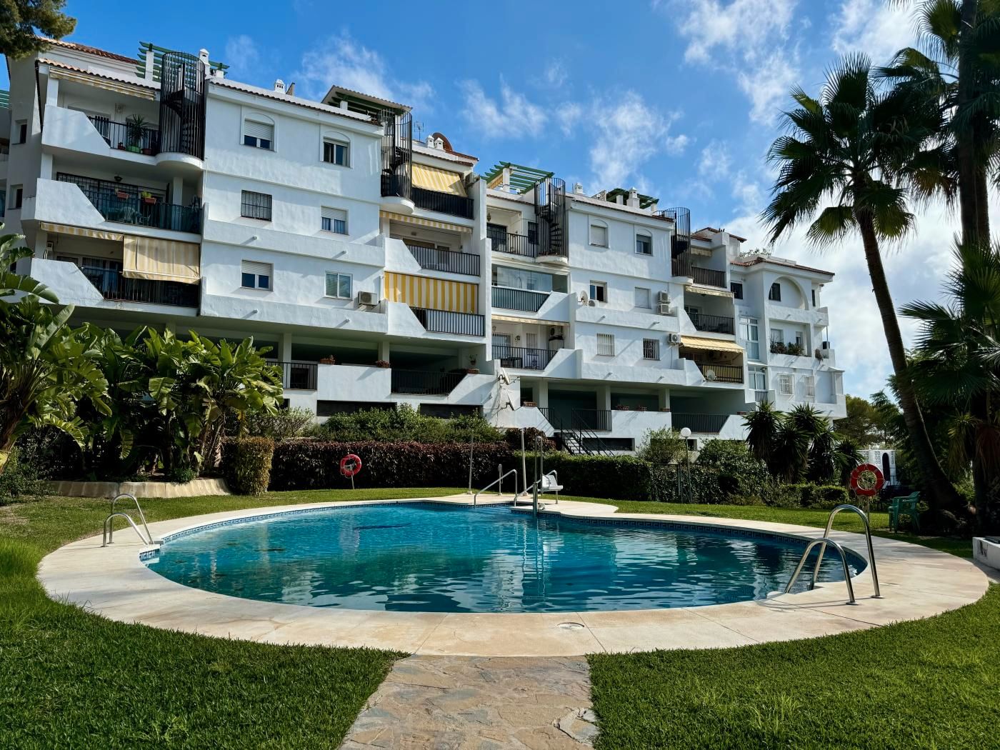 Exterior view of Flat for sale in Torremolinos  with Air Conditioner, Heating and Private garden