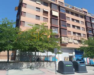 Exterior view of Flat to rent in  Madrid Capital  with Air Conditioner and Swimming Pool