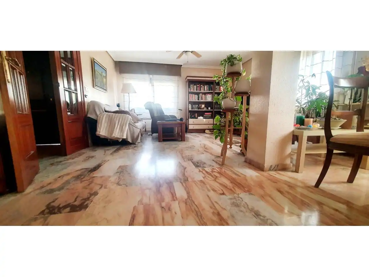 Living room of Detached homes for sale in Roquetas de Mar  with Air Conditioner, Heating and Private garden