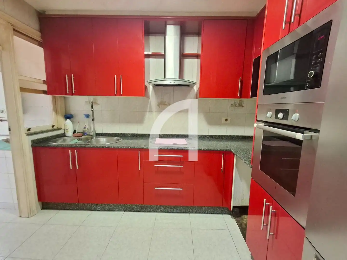 Kitchen of Flat for sale in Vigo   with Storage room