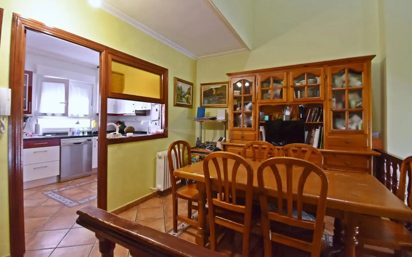 Esszimmer von Haus oder Chalet zum Verkauf in Olmedo mit Heizung