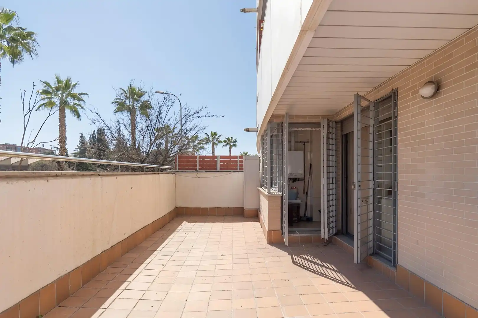 Terrace of Flat for sale in Granada  with Air Conditioner, Heating and Private garden