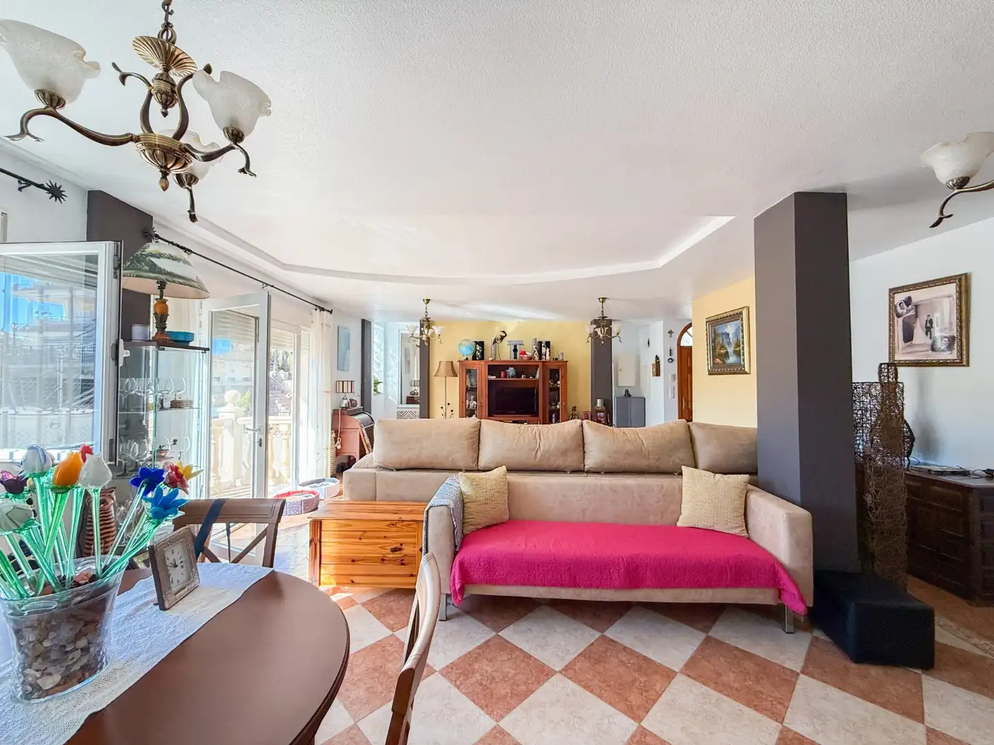 Sala de estar de Casa o chalet en venta en Águilas con Terraza, Trastero y Piscina