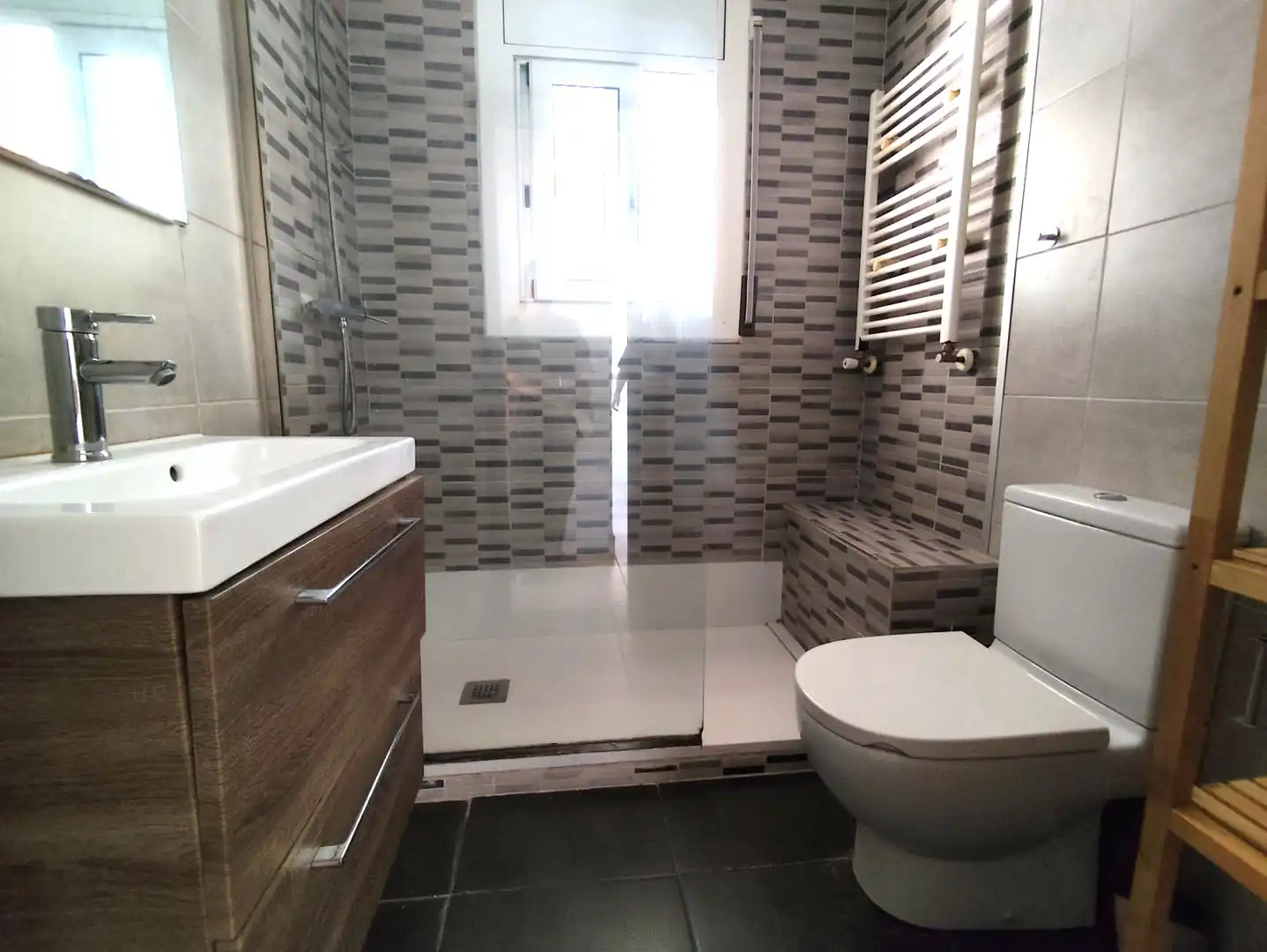 Bathroom of Houses for rent in Viladecavalls  with Air Conditioner, Heating and Parquet flooring