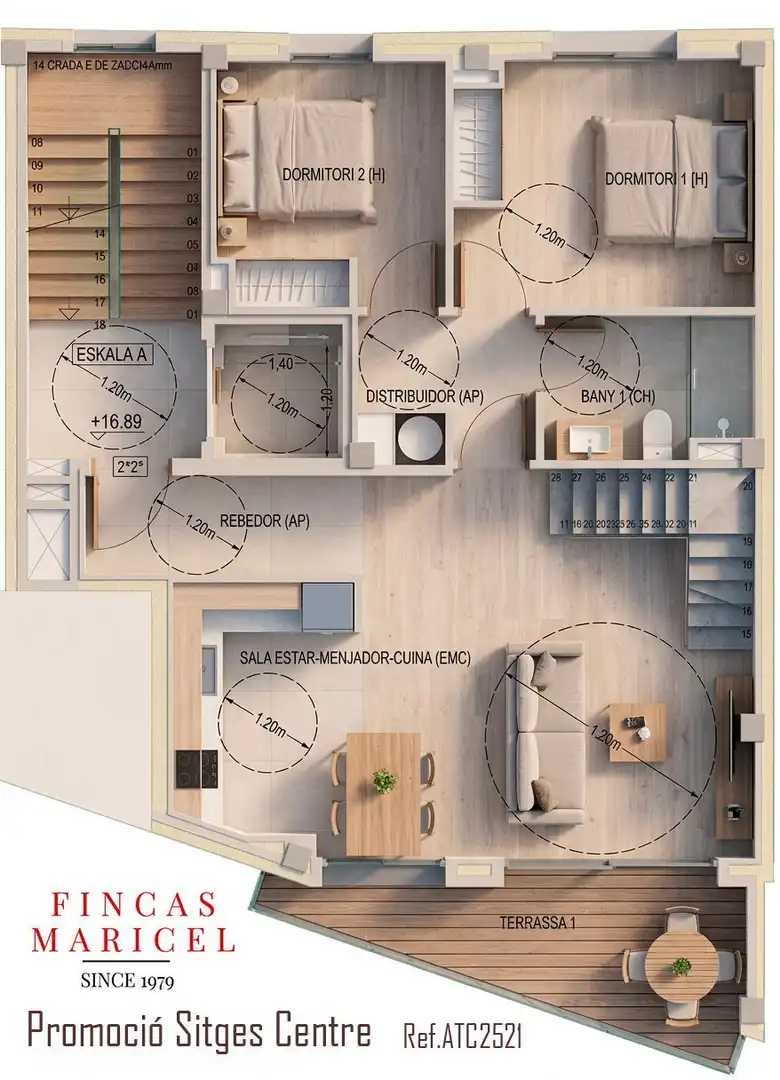 Attique avec ascenseur à vendre à Centre, imagen 6