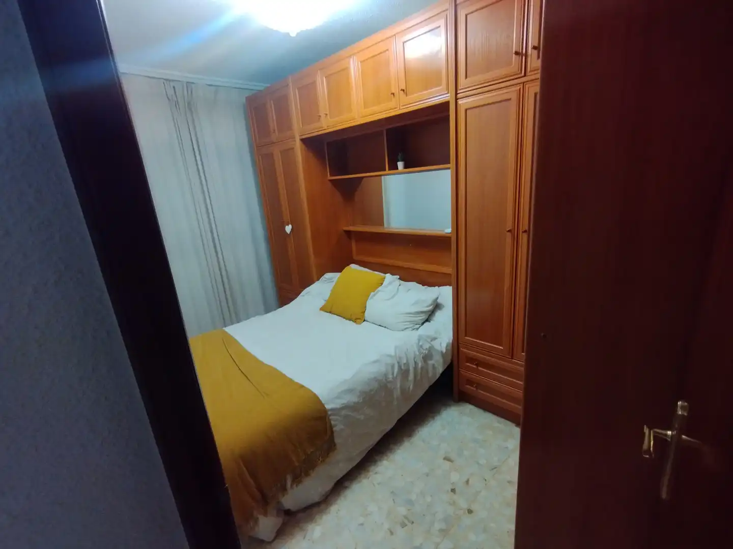 Schlafzimmer von Wohnung zum Verkauf in Zaragoza mit Heizung, Terrasse und Möbliert