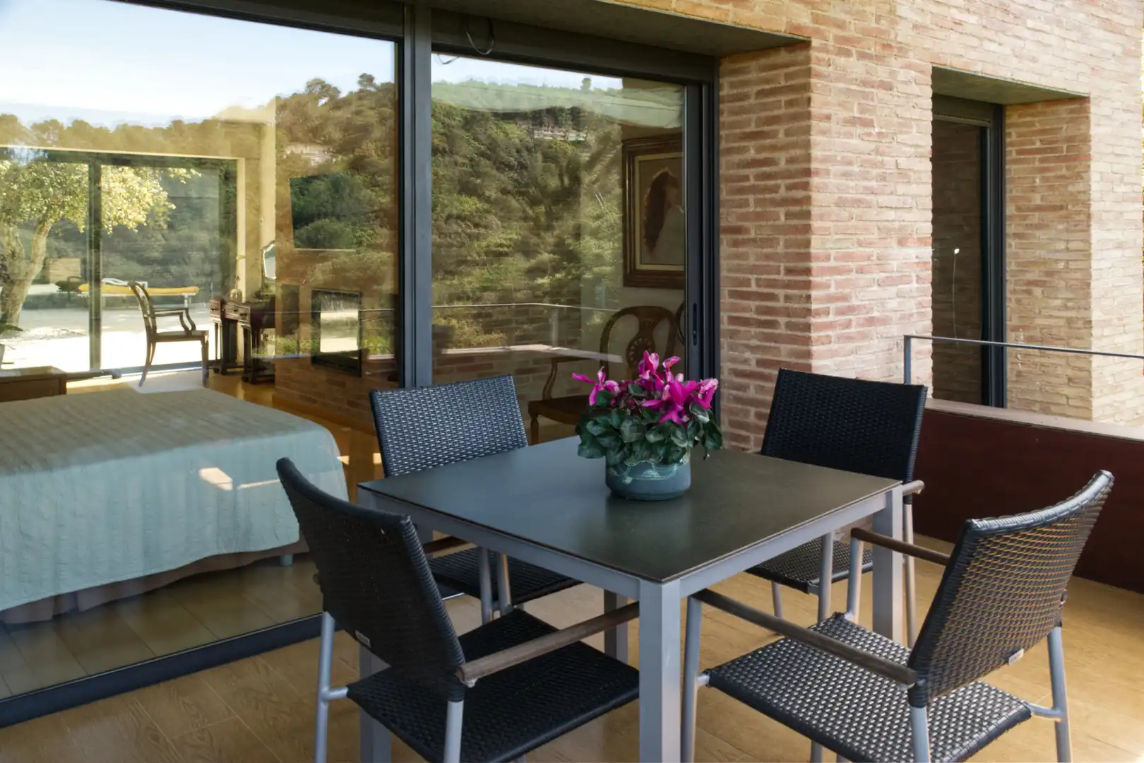 Terrasse von Haus oder Chalet zum Verkauf in Sant Cugat del Vallès mit Klimaanlage, Heizung und Privatgarten