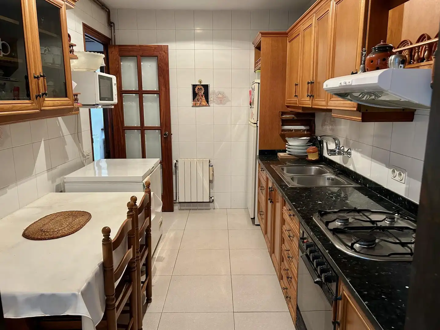 Cocina de Casa adosada en venta en Mataró con Aire acondicionado, Calefacción y Terraza