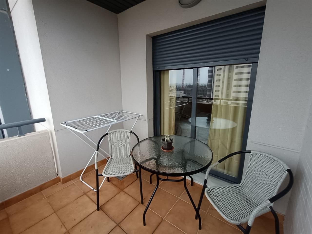 Balcony of Flat to rent in Málaga Capital  with Swimming Pool and Furnished