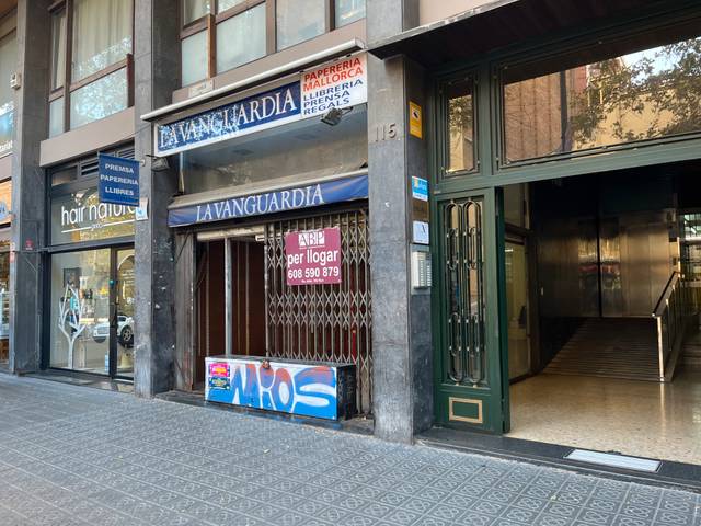 Local comercial en Venta en Carrer de Mallorca en L'Antiga Esquerra de l'Eixample