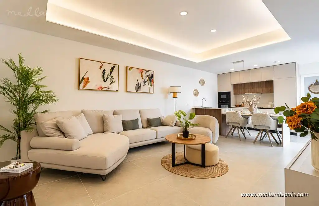 Living room of Houses for sale in Torre-Pacheco  with Private garden, Terrace and Swimming Pool