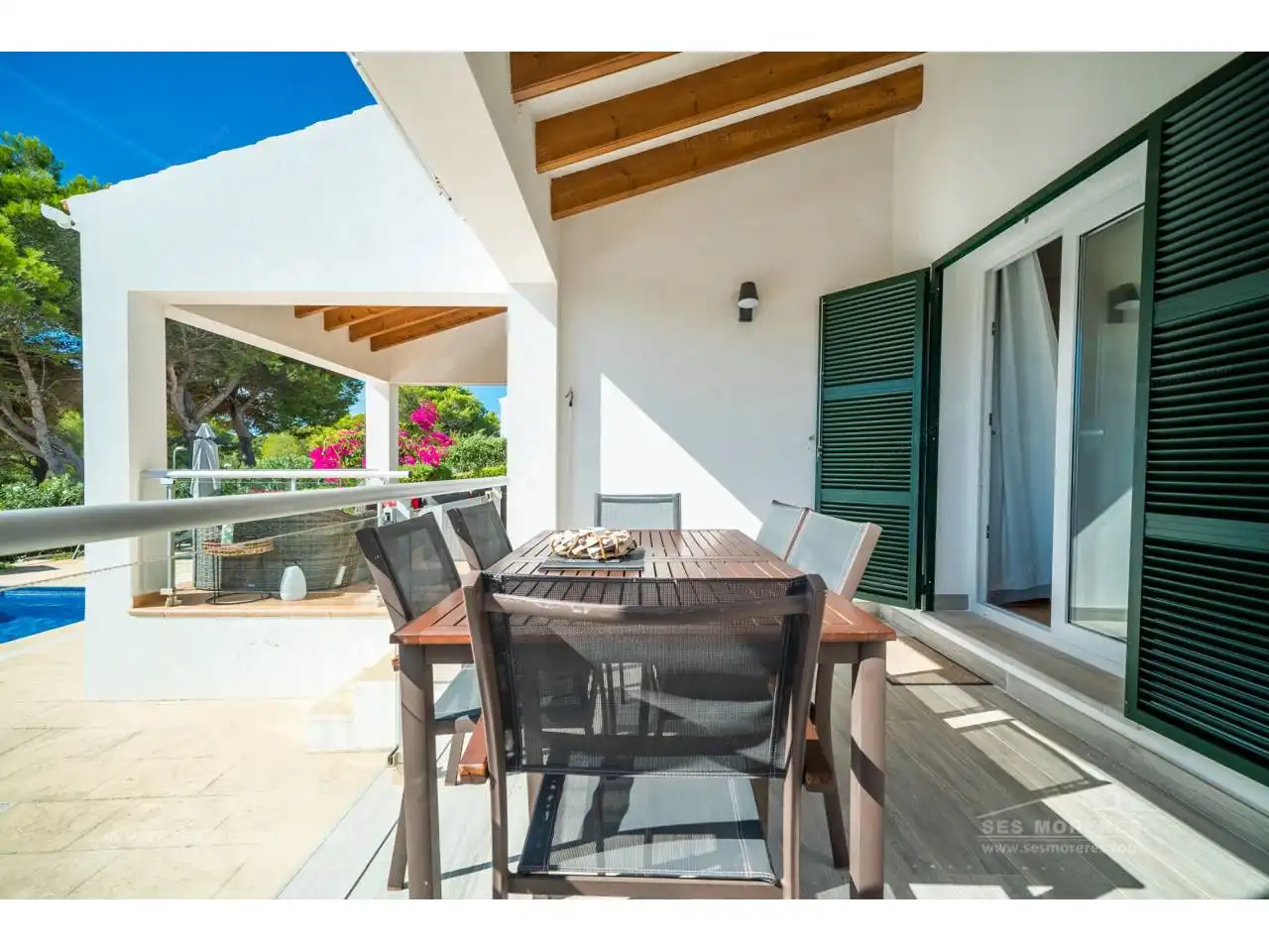 Terrace of Houses for sale in Es Mercadal  with Air Conditioner, Private garden and Terrace