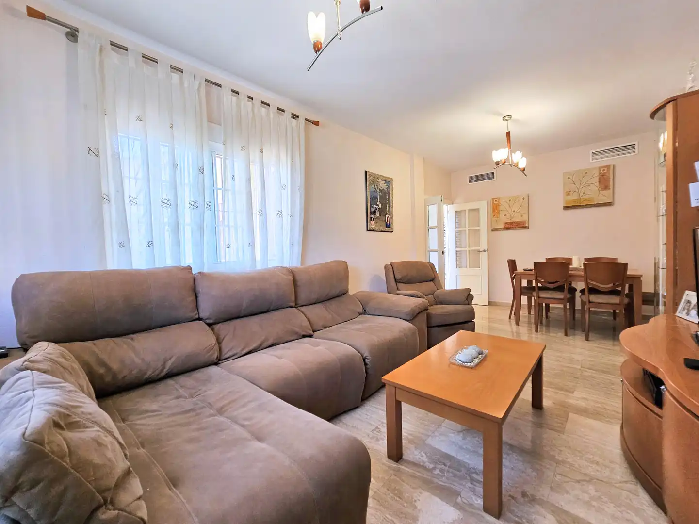 Sala de estar de Casa o chalet en venta en Cartagena con Aire acondicionado, Calefacción y Terraza