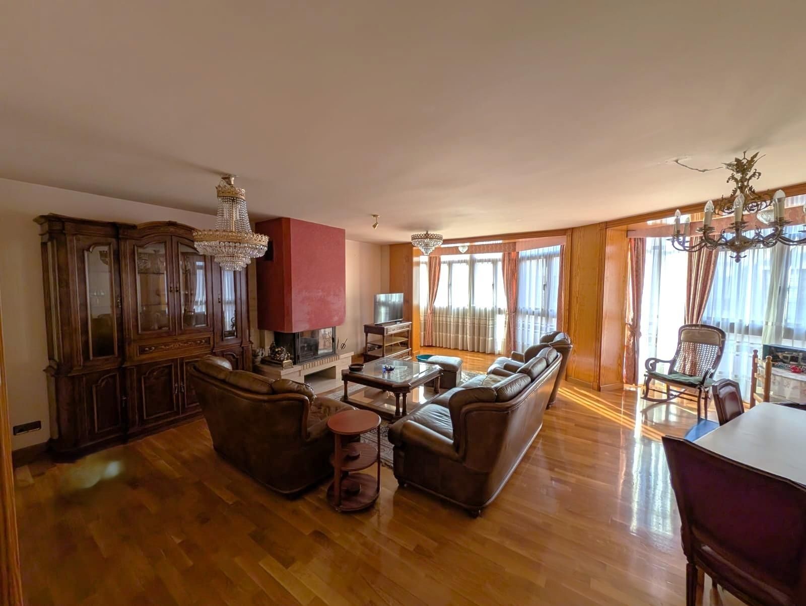 Living room of Flat for sale in  Murcia Capital  with Parquet flooring