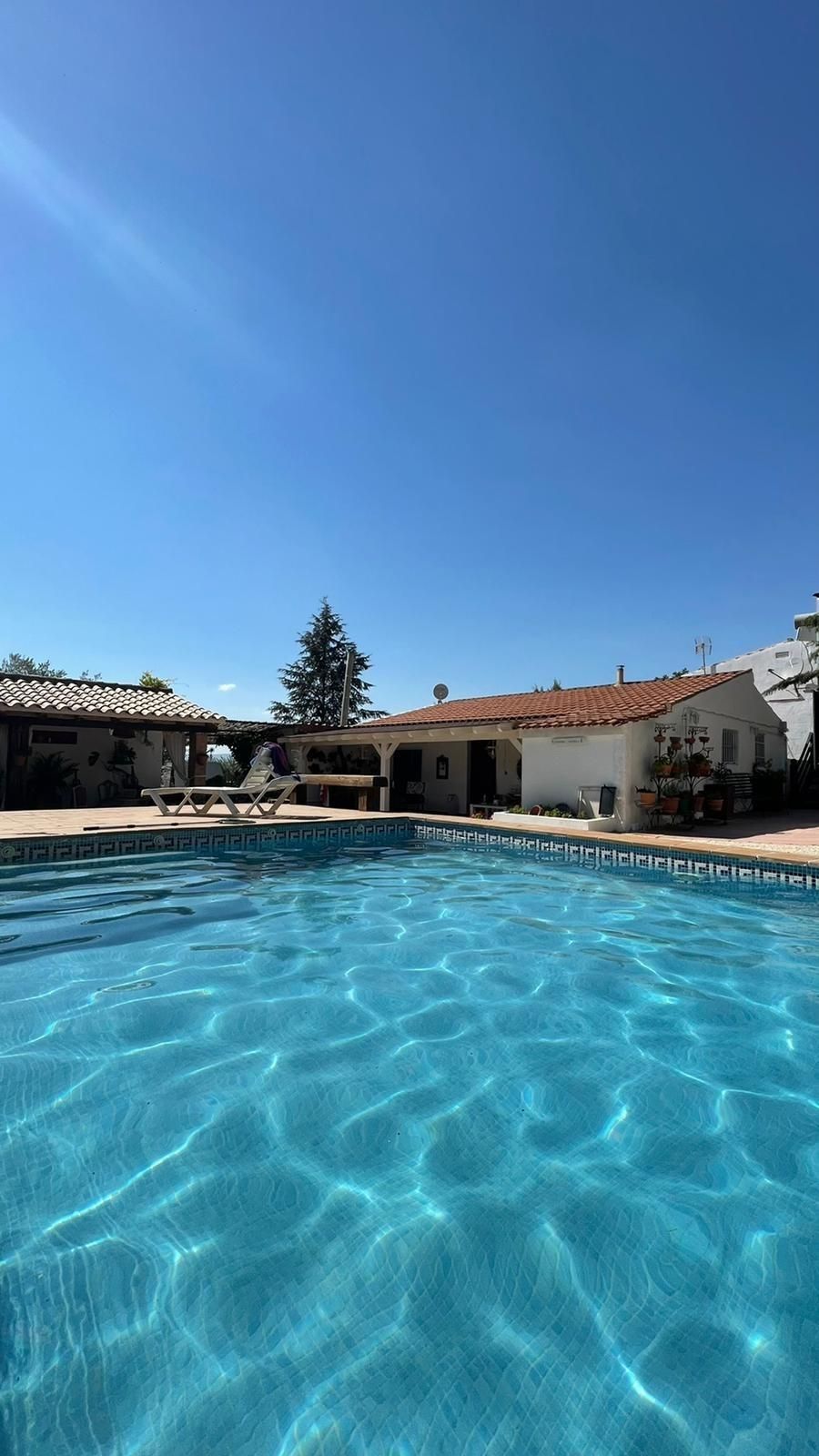 Piscina de Finca rústica en venda en Chauchina amb Calefacció, Jardí privat i Terrassa