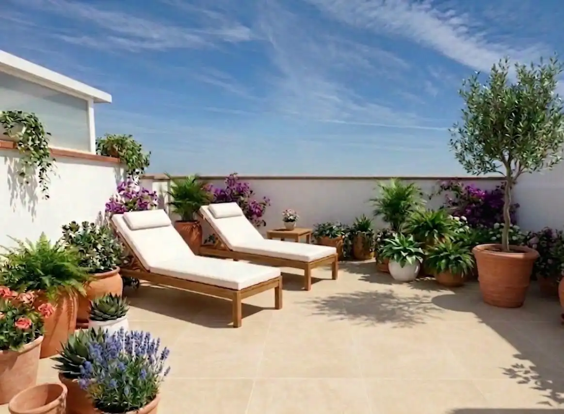 Terrassa de Àtic en venda en Salou amb Aire condicionat, Calefacció i Jardí privat