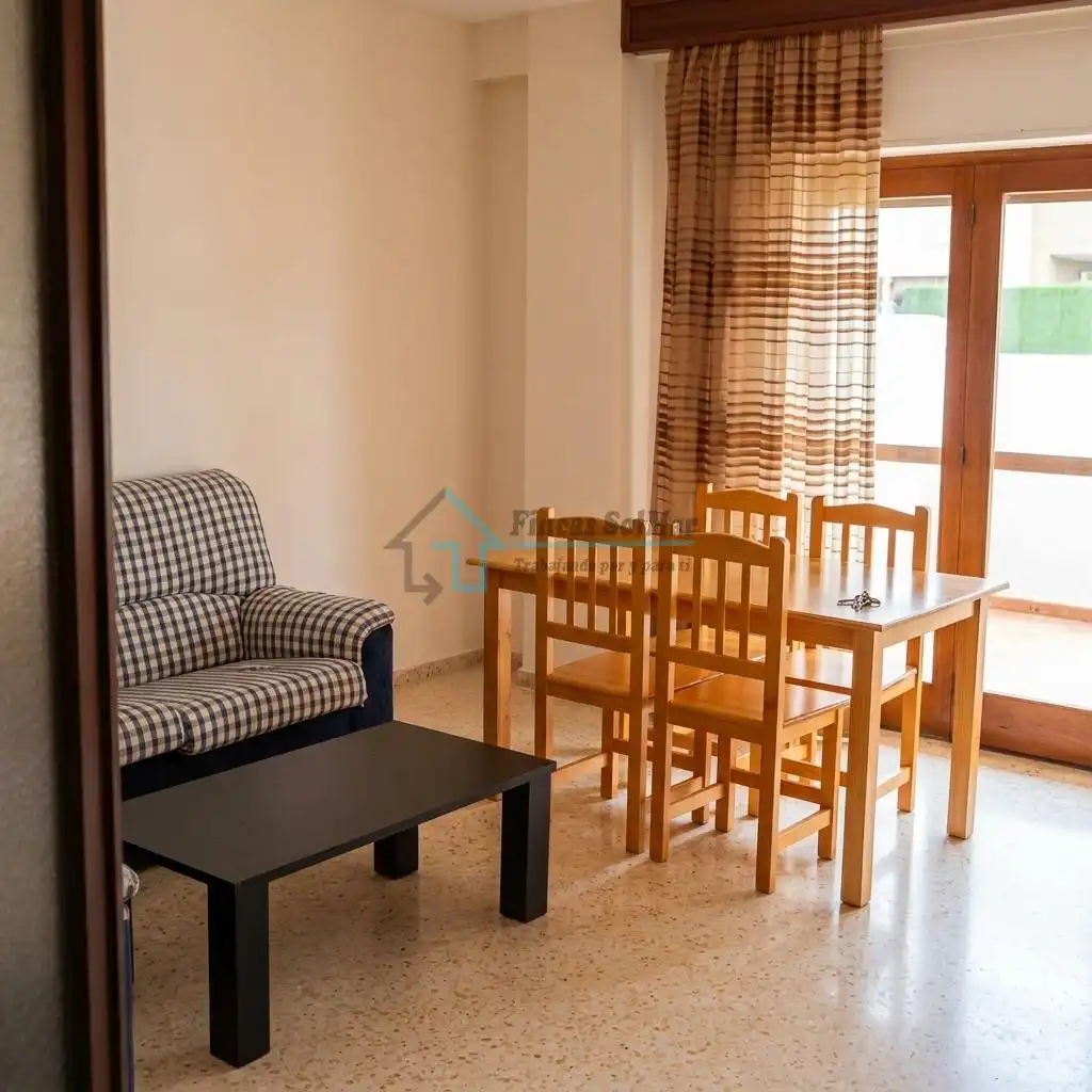 Sala de estar de Apartamento en venta en Castellón de la Plana / Castelló de la Plana con Amueblado
